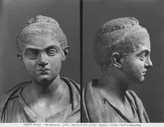 Two views of Julia Mamaea (180-235 AD) mother of Emperor Severus Alexander (205-235 AD) c.230